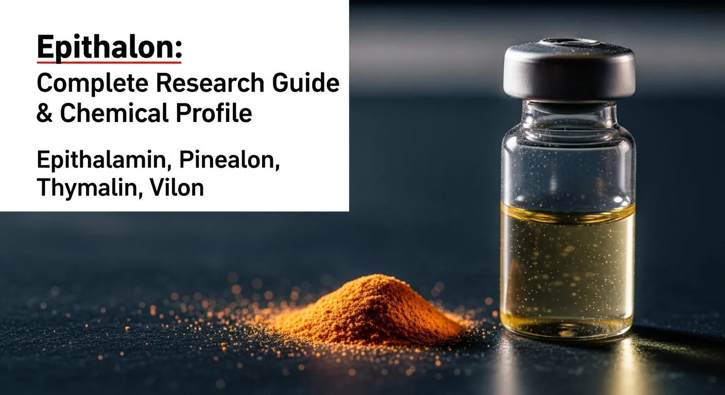 Epithalon: Complete Research Guide & Chemical Profile — featured illustration