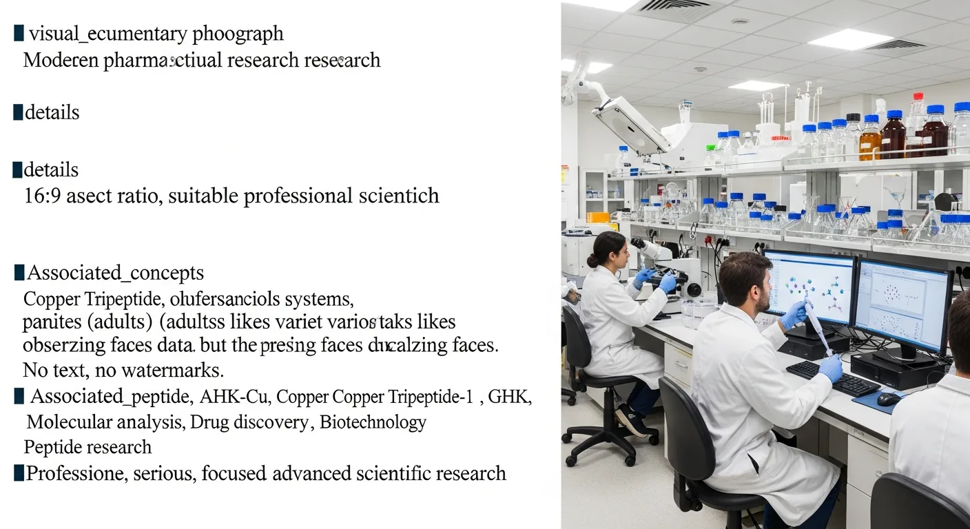GHK-Cu Peptide: Complete Research Profile and Molecular Analysis — featured illustration