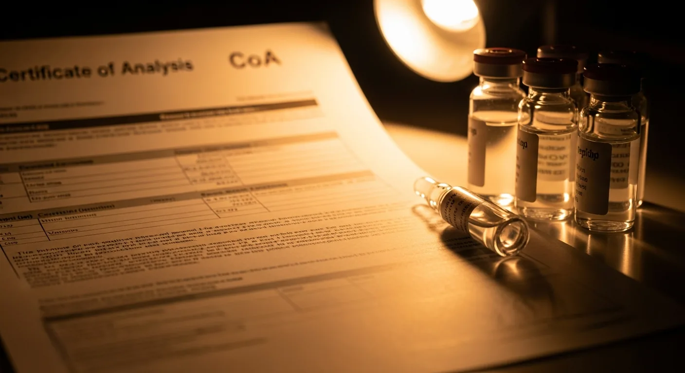 Complete Guide to Peptide Purity Testing: HPLC, Mass Spectrometry & CoA Verification — featured illustration