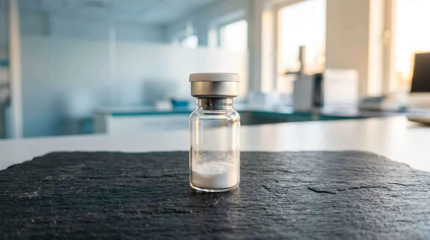Tesamorelin: Complete Research Guide & Chemical Profile — featured illustration