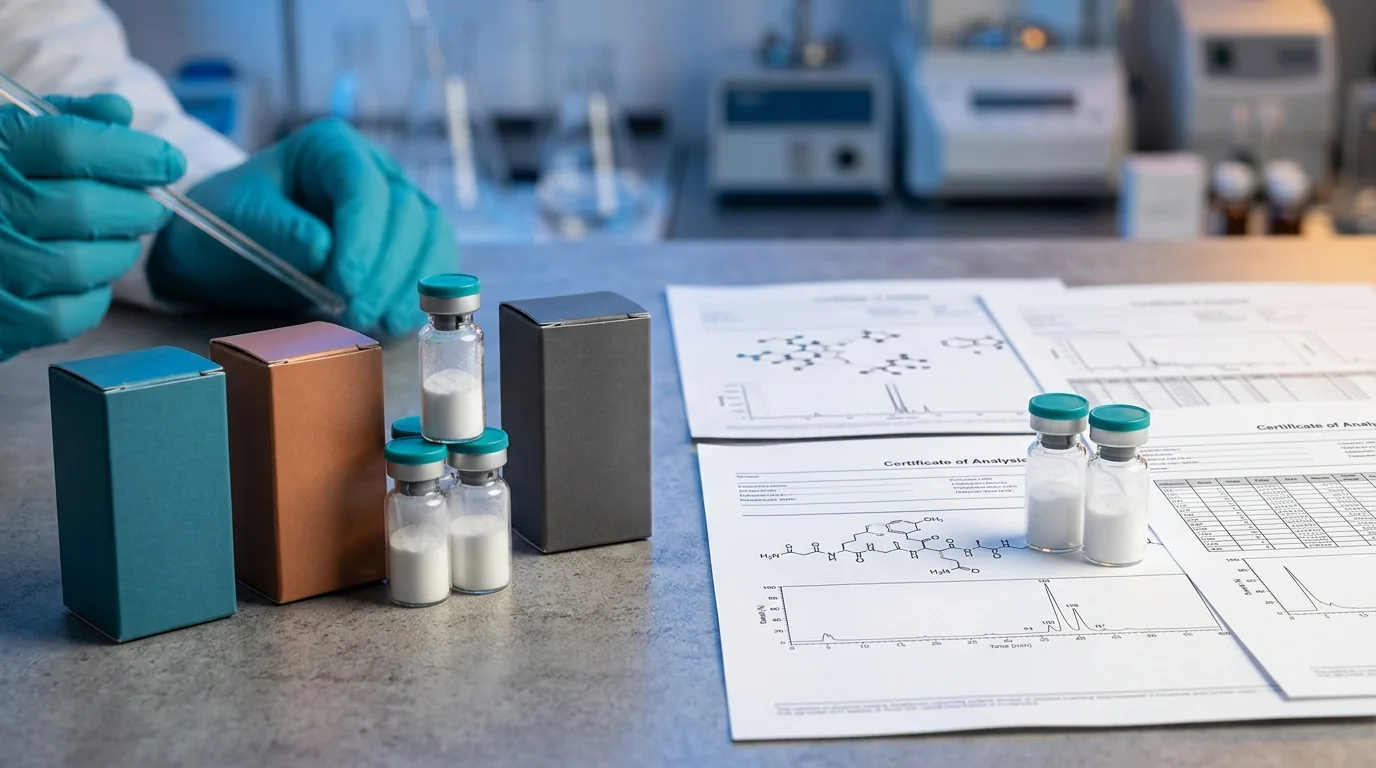 TRH (Thyrotropin-Releasing Hormone): Research Guide & Chemical Profile — featured illustration