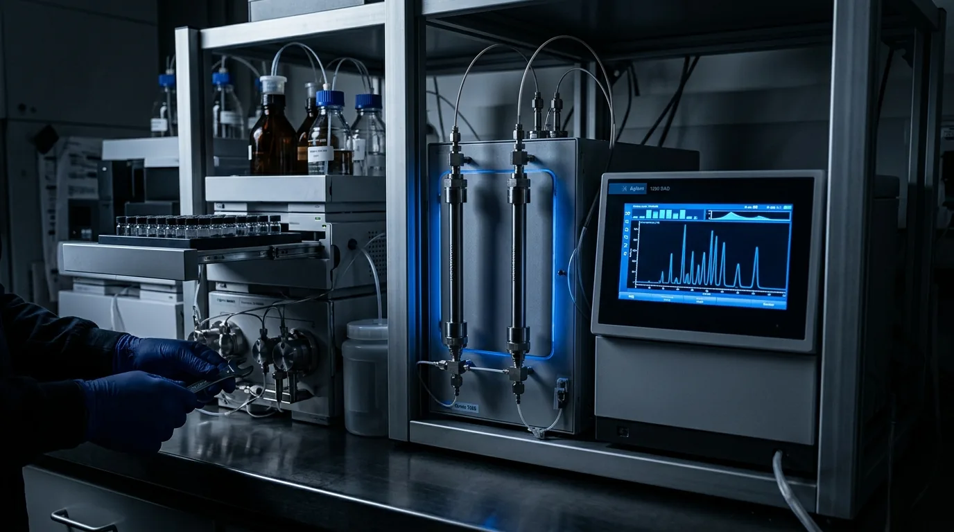 Peptide Verification: Testing Methods, COA Analysis & Quality Control — featured illustration